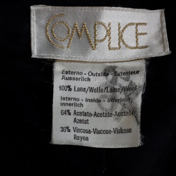 Complice Black Vintage Officer Jacket - Picture 13 of 16